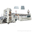 PP hard plastic sheet extruder